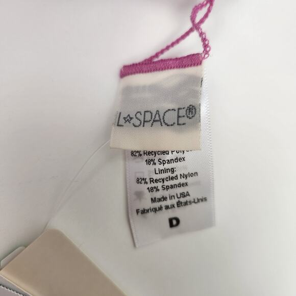 L*Space Jess Bikini Top in Rosebud Pink Ribbed Size D NWT - Picture 6 of 6